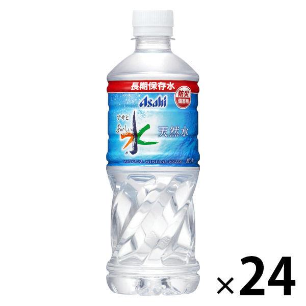 【保存水】 アサヒ飲料 おいしい水 天然水 5年保存 500ml 2CEH7 1箱（24本入）