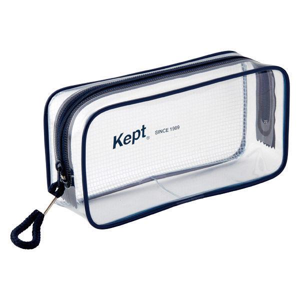LOHACO - Kept クリアペンポーチ ネイビー 紺 筆箱 KPF902K レイメイ藤井