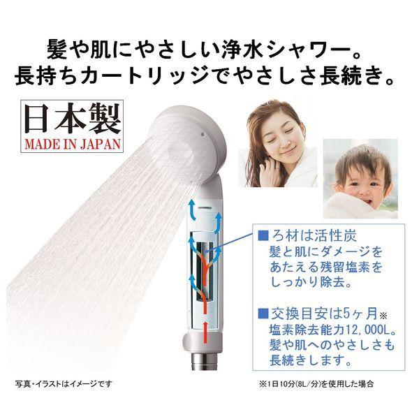LOHACO - 東レ トレビーノ 浄水シャワー ヘッド(塩素除去/30%節水