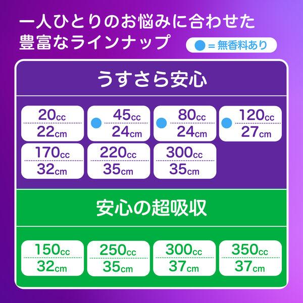 LOHACO - 大容量 ウィスパー うすさら安心 吸水パッド 長時間・夜でも
