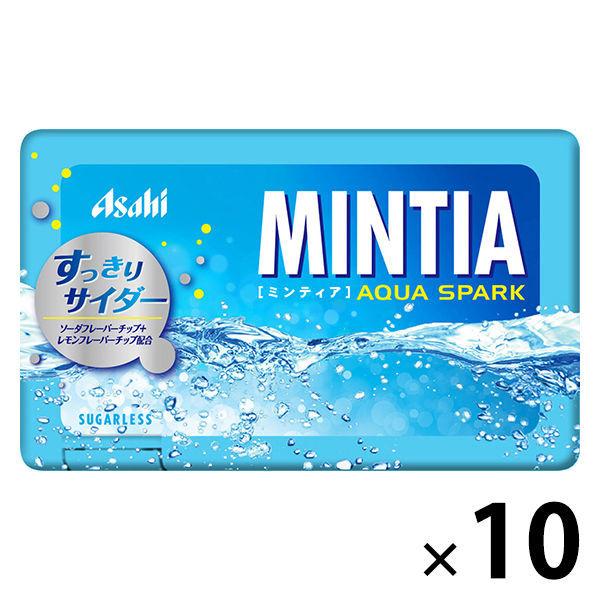 【ワゴンセール】MINTIA（ミンティア） アクアスパーク 10個 アサヒグループ食品　キャンディ　タブレット