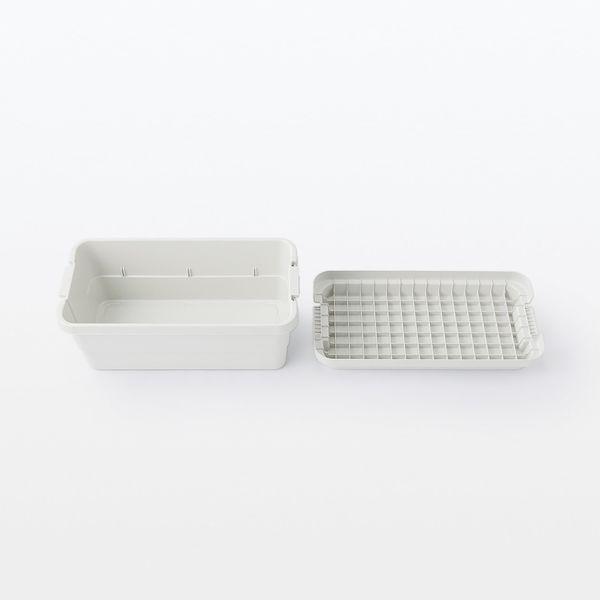 LOHACO - 無印良品 再生ポリプロピレン入り 頑丈収納ボックス 特大 約
