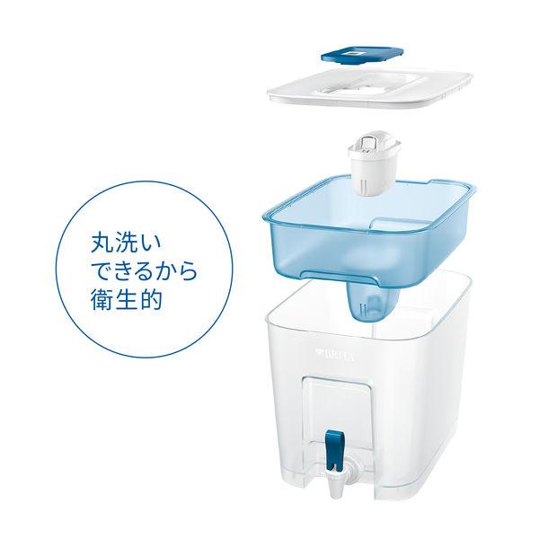 LOHACO - ブリタ（BRITA）タンク型 浄水器 フロー ベーシックブルー
