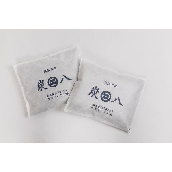 炭八　調湿木炭　出雲カーボン LOHACO - 炭八 調湿木炭 3L×5個+スマート小袋×2個 1セット 出雲カーボン