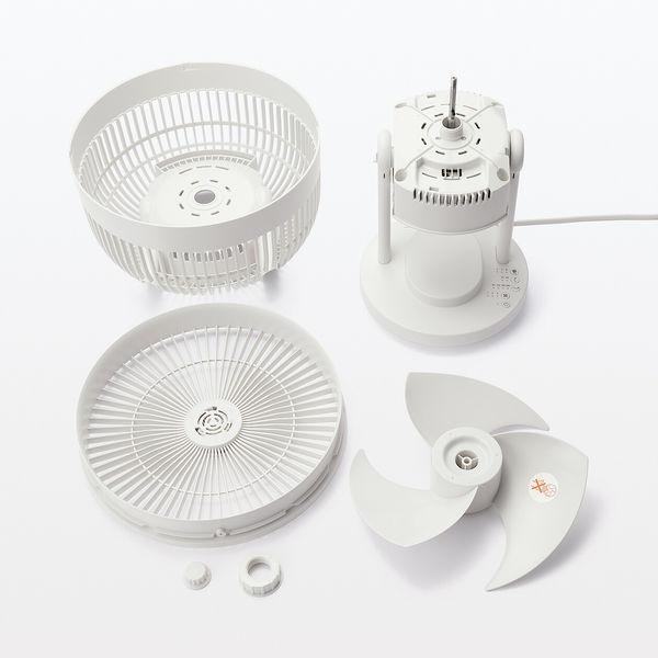 LOHACO - 無印良品 360度首振り機能付きサーキュレーター18畳 MJ-OCF18