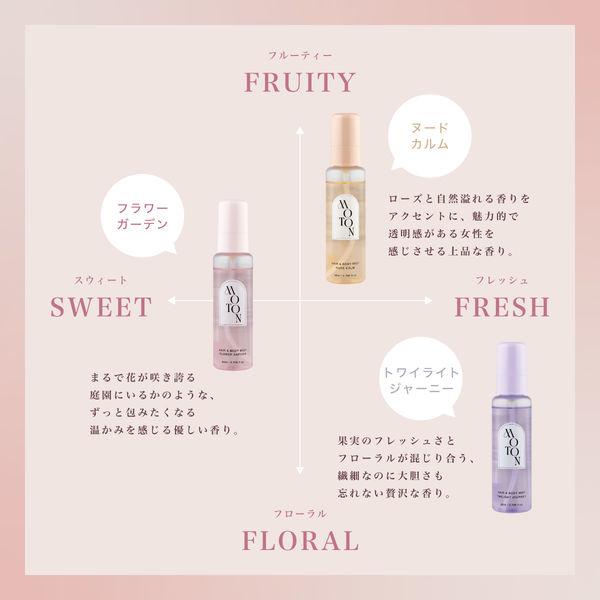 LOHACO - MOTON ヘア＆ボディミスト FLOWER GARDEN（フラワーガーデン