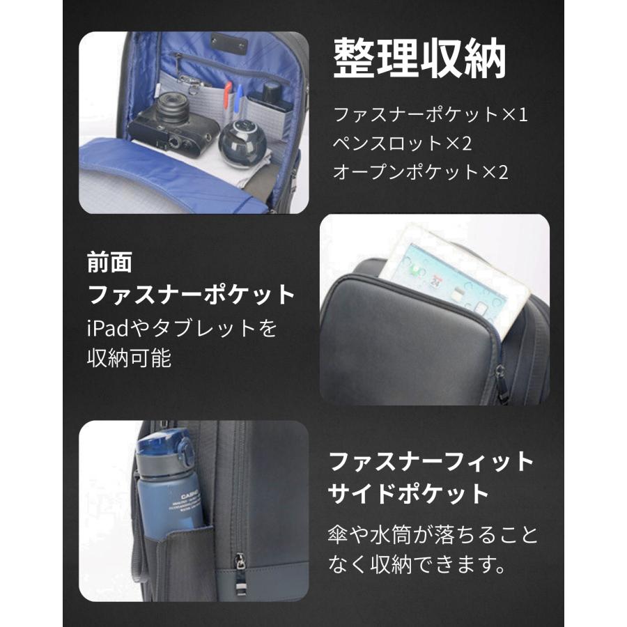 ビジネスリュック メンズ 拡張 出張 通勤 通勤リュック 仕事 PC