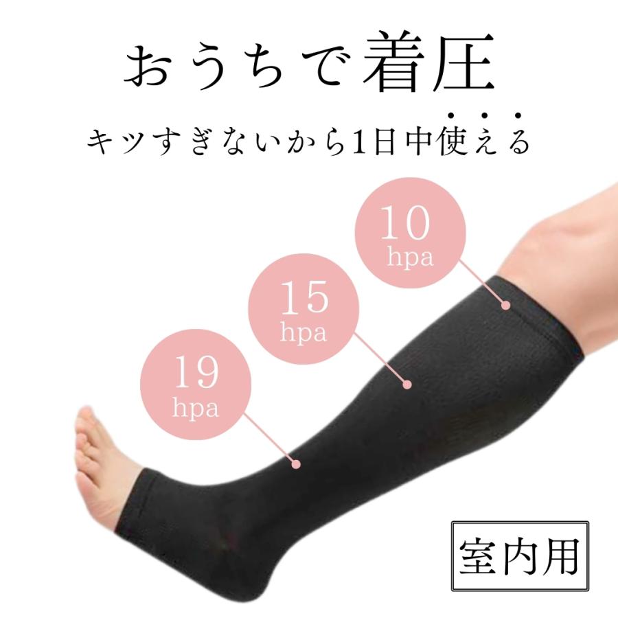 着圧ソックス メンズ ふくらはぎサポーター 着圧 弱め 寝る時 夜用
