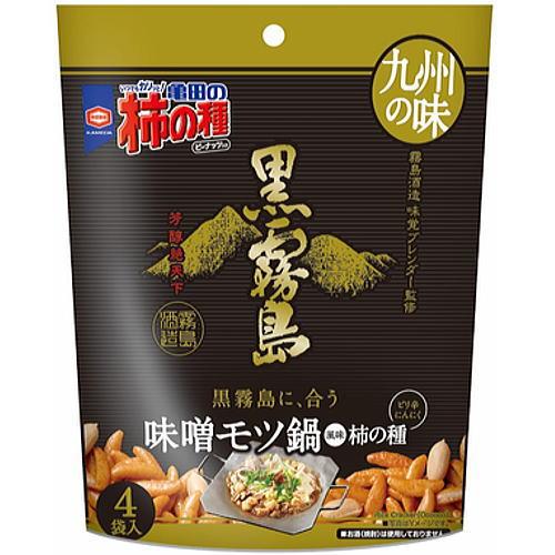 亀田の柿の種 黒霧島に、合う （味噌モツ鍋風味） 九州限定 鹿児島 お