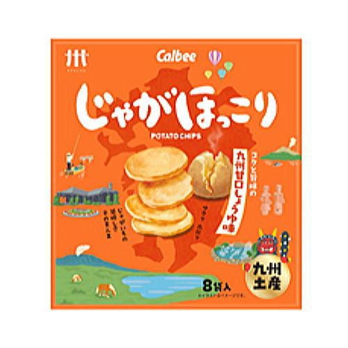 カルビー（Calbee） じゃがほっこり 九州甘口しょうゆ味 （18g×8袋入り