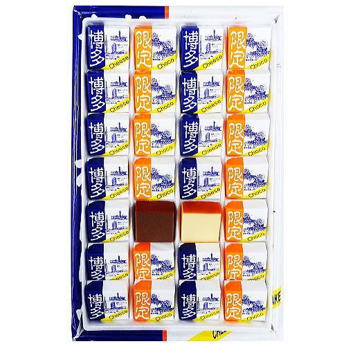 博多限定 チーズ チョコケーキ 28個入り 博多桃太郎 通販 Yahoo ショッピング