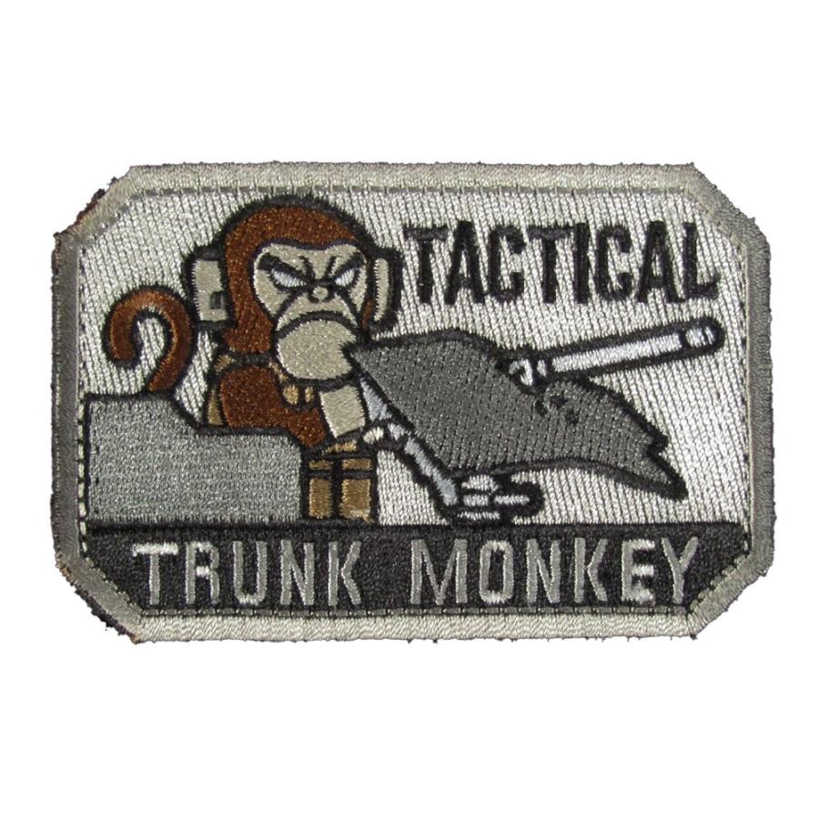 ベルクロワッペン tactical trunk monkey タクティカル トランク モンキー 灰 065548 オナモミズハウス