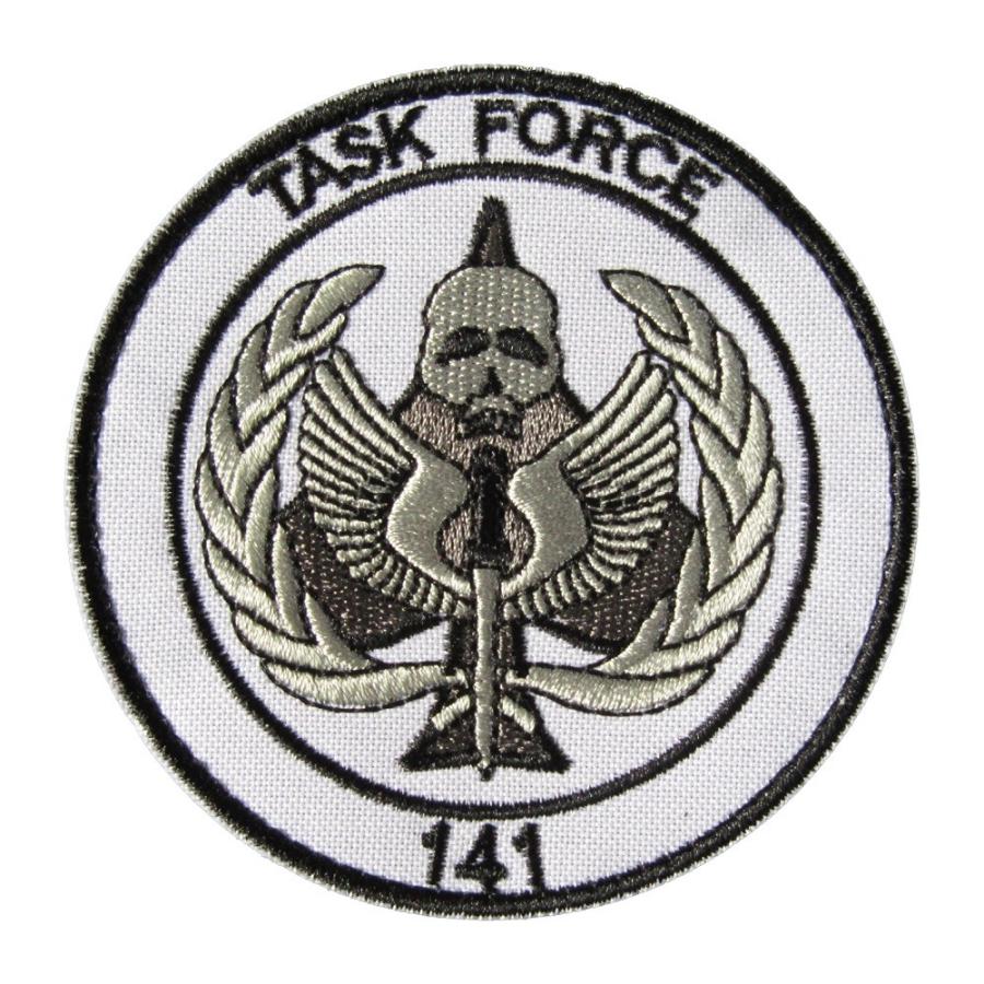 ベルクロワッペン コール オブ デューティ タスクフォース141 白