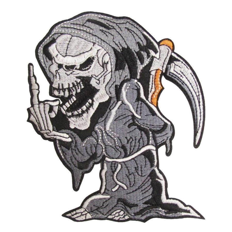 アイロンワッペン ドクロ スカル ガイコツ 33 オナモミズハウス 通販 Yahoo ショッピング