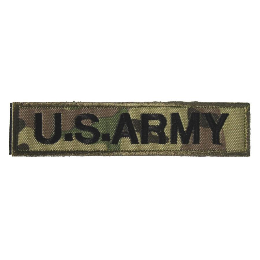ベルクロワッペン ミリタリー タグ U.S.ARMY 6 CP迷彩 : オナモミ