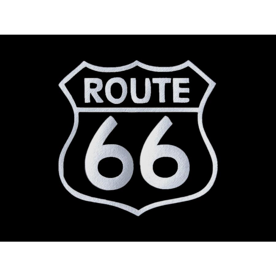 アイロンプリントシート ルート66 シルバー : オナモミズハウス