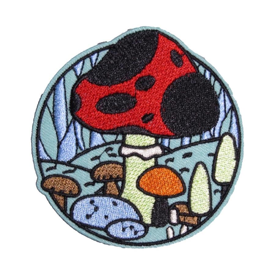 アイロンワッペン キノコ 7 : オナモミズハウス - 通販 - Yahoo