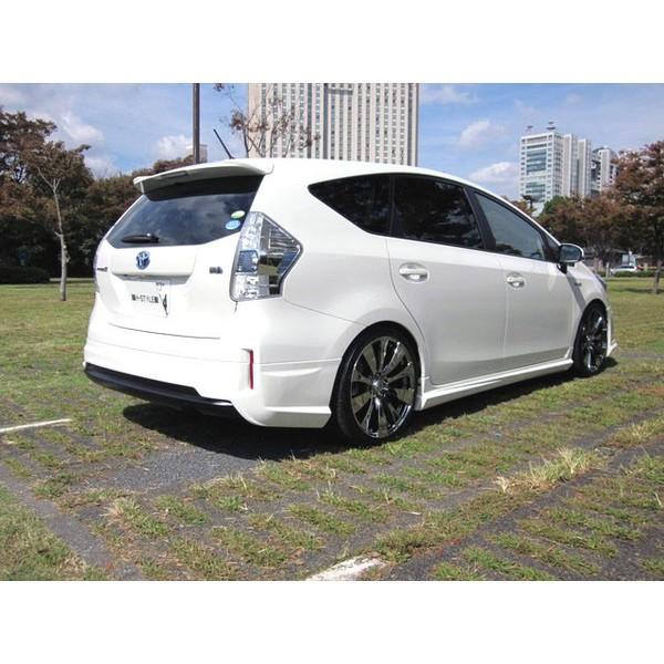 h-style 40 プリウスα 前期 リヤアンダースカート ZVW40/41W （素地