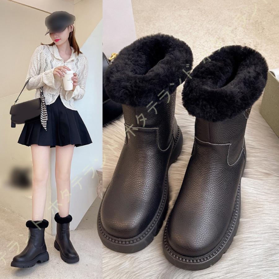 受注発注 レディース 冬靴 防寒 暖かい ハイカット スノーブーツ おしゃれ 滑り止め 雪道 スノーシューズ アウトドア ハイキングシューズ 防滑 裏起毛 スノーブーツ 保証書付 Www Aug Mx