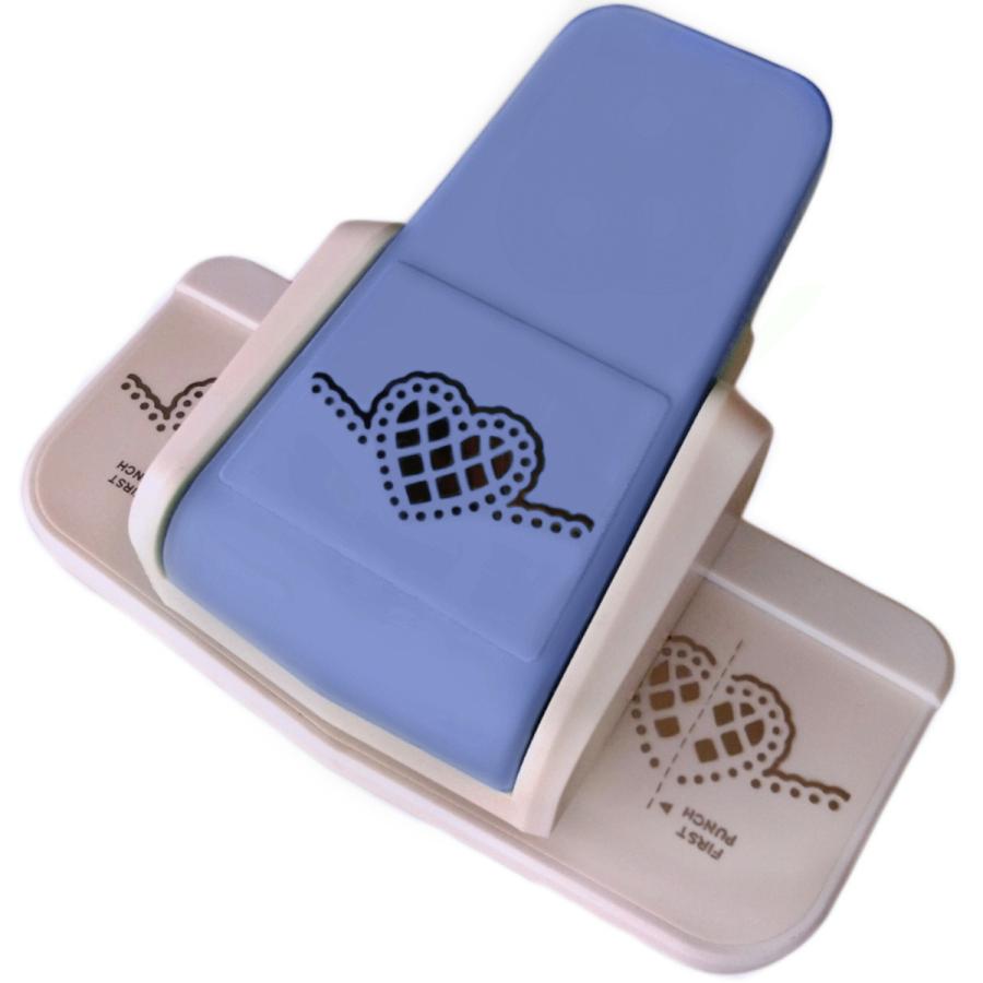 Kameiクラフトパンチ KM-8722 ボーダーパンチ ◇ハート◇ : H2H - 通販