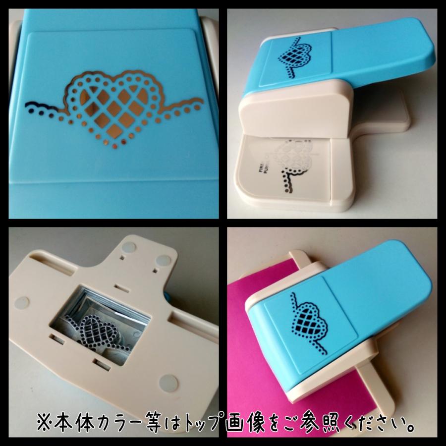 Kameiクラフトパンチ KM-8722 ボーダーパンチ ◇ハート◇ : H2H - 通販
