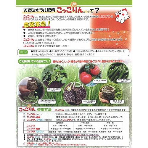 H2shop朝田ケミカル 球状のオリジナル こっこりん 肥料 5kg 肥料、薬品