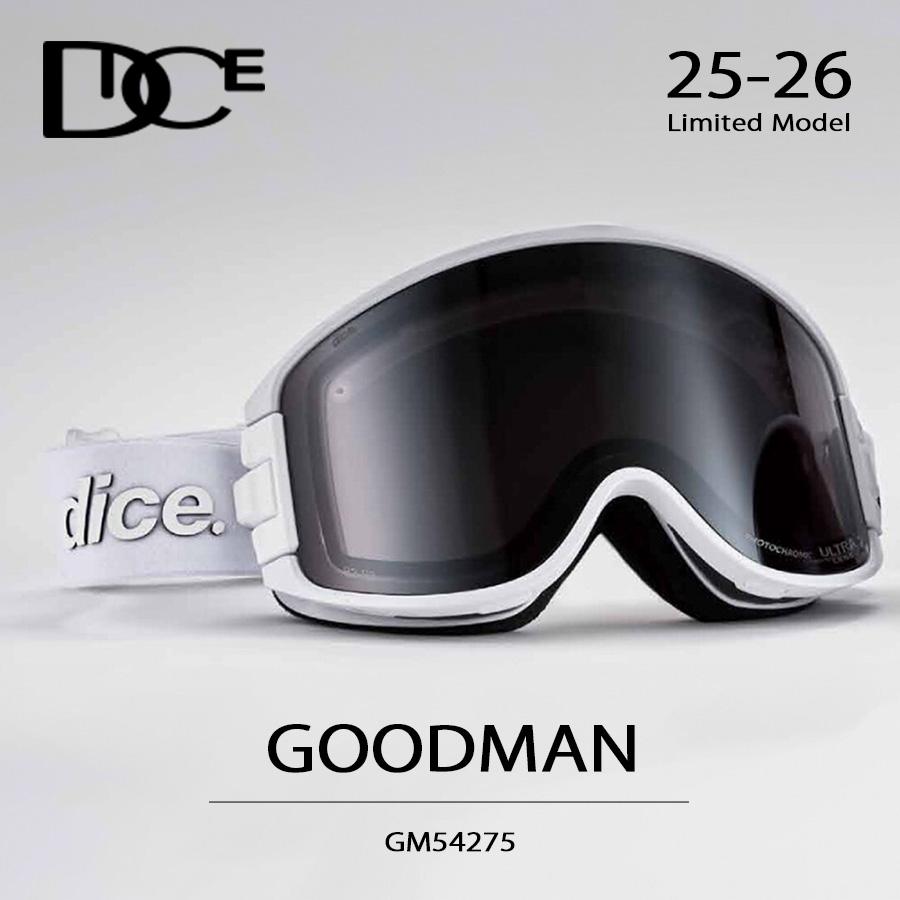 DICE（ダイス） 25-26 ゴーグル スノーボード GOODMAN グッドマン