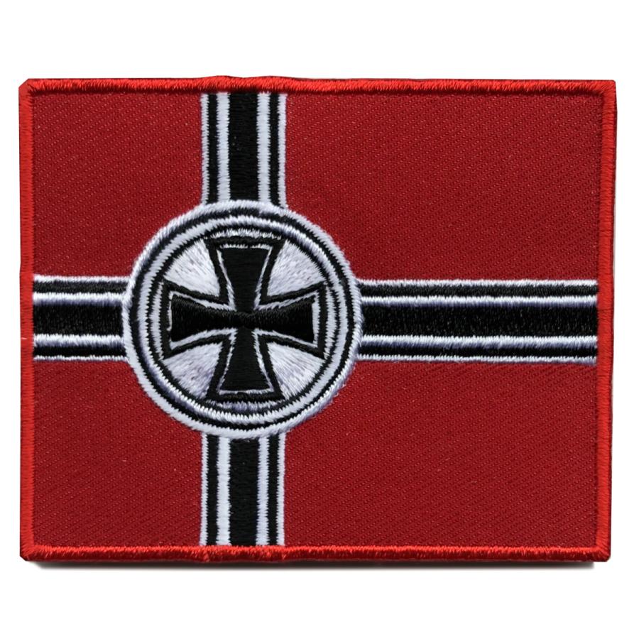 アイアンクロス ワッペン 6.5 x 8cm【ゆうパケット配送対象商品