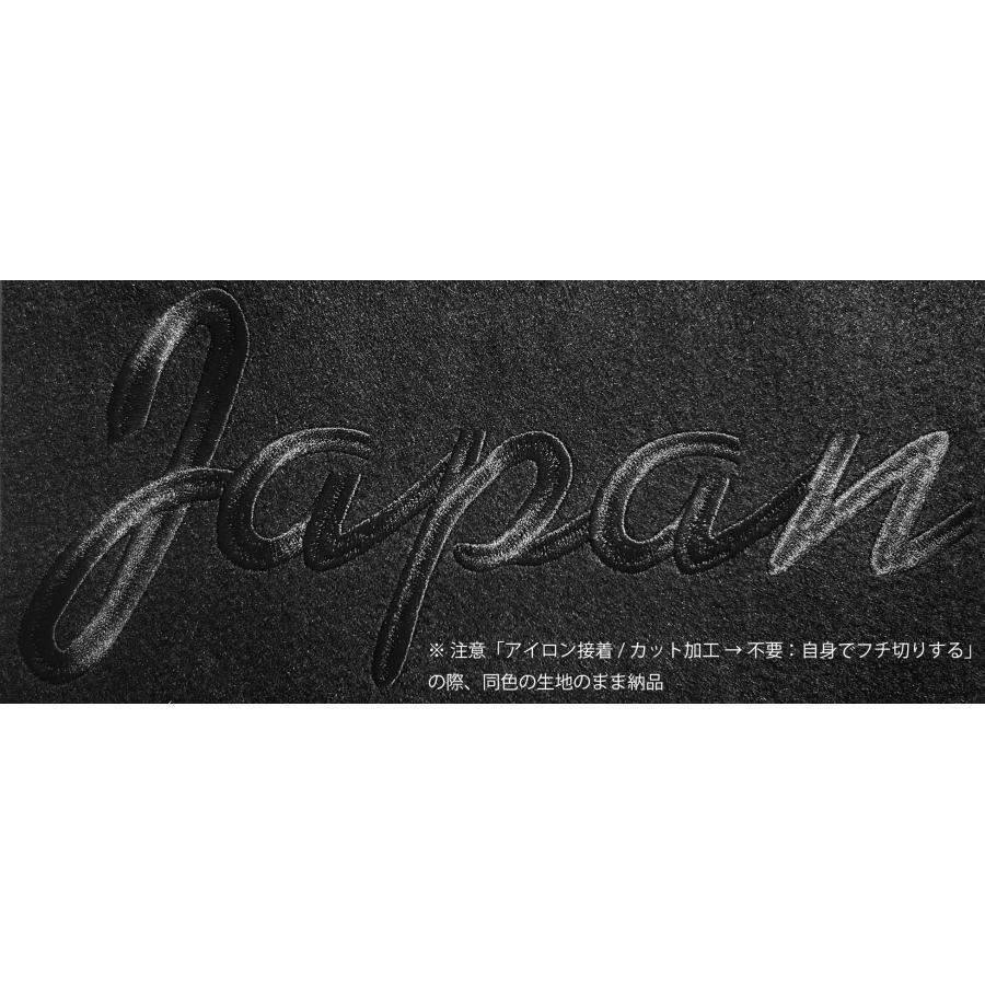 JAPAN WAPPEN ジャパン ワッペン 特大 アイロン接着【ゆうパケット配送