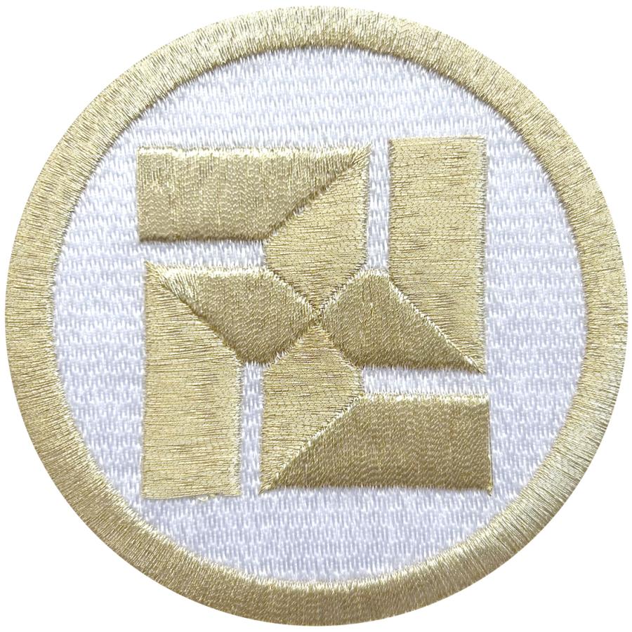 家紋2】丸に五つ割まんじ 蜂須賀卍（丸に卍）（蜂須賀小六の家紋