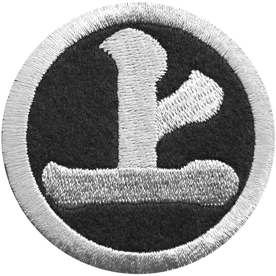 家紋7】村上義清 丸に上文字 ワッペン【ゆうパケット配送対象商品