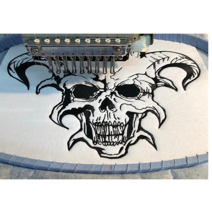 AFO】SKULL EVIL wappen ワッペン【ゆうパケット対象 AFO】SKULL EVIL wappen ワッペン【ゆうパケット対象