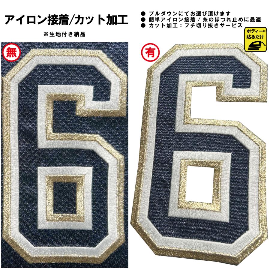 2重フチ☆ジャージー書体☆ 英数字ワッペン 5cm(国産高品質 2重フチ☆ジャージー書体☆ 英数字ワッペン 5cm(国産高品質