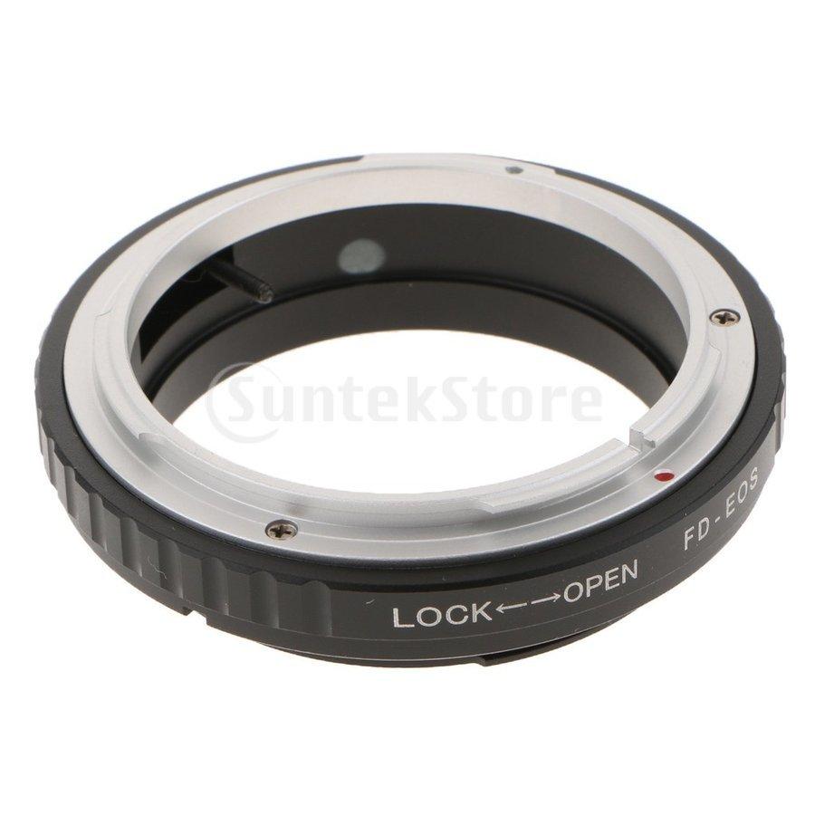 キヤノンEOS EFカメラアダプター70D 6D 5D III 60Dへのマクロ確認FDマウントレンズ shinki25117サフラン