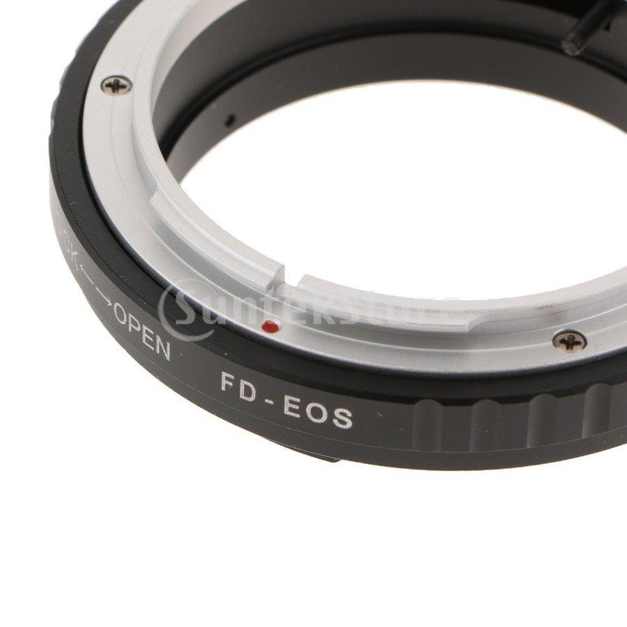 キヤノンEOS EFカメラアダプター70D 6D 5D III 60Dへのマクロ確認FDマウントレンズ shinki25117サフラン