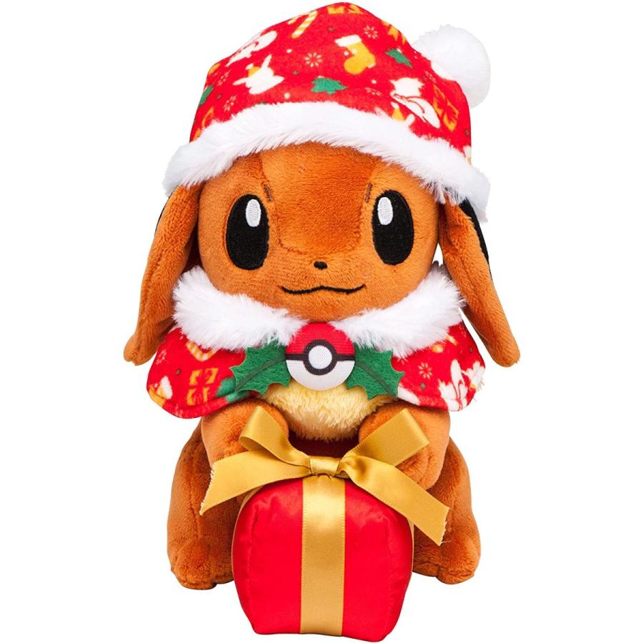 ポケモンセンターオリジナル ぬいぐるみ プレゼントボックスを持ったイーブイ