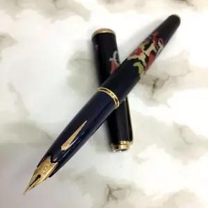 K18 '70s プラチナ シープ 本革巻き 紅白御所車 PLATINUM 細字 セット販売】'70s プラチナ シープ 本革巻き 紅白御所車