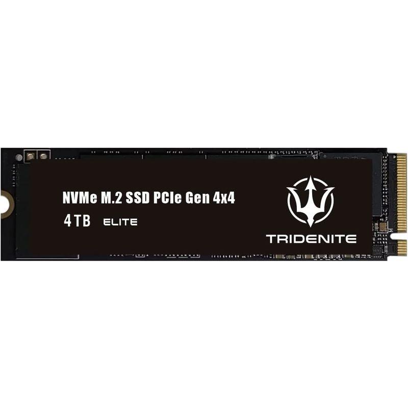 予約販売】本【予約販売】本TRIDENITE ELITE 内蔵SSD 4TB Gen4 PCIe NVMe M.2 2280 読み込み 最大7,200MB  秒、書 内蔵型SSD