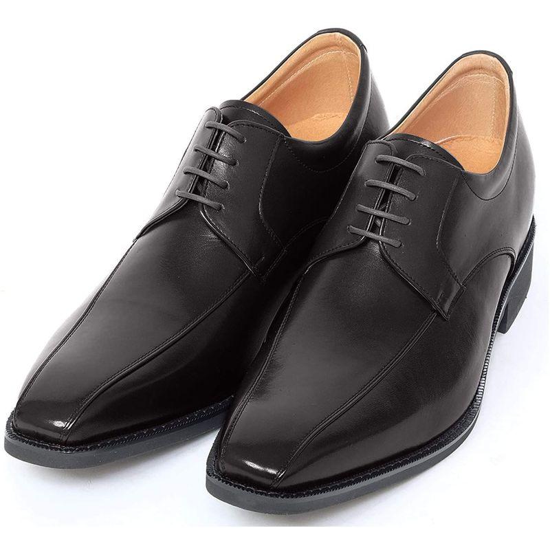 北嶋製靴工業所 シークレットシューズ 柔らかい ビジネス メンズ 外