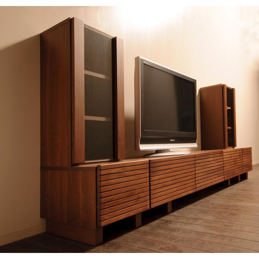 テレビボード 180 おしゃれ ローボード テレビ台 完成品 日本製 木製 無垢 ブラックチェリー ウォールナット 2素材選択 大川家具 開梱設置送料無料