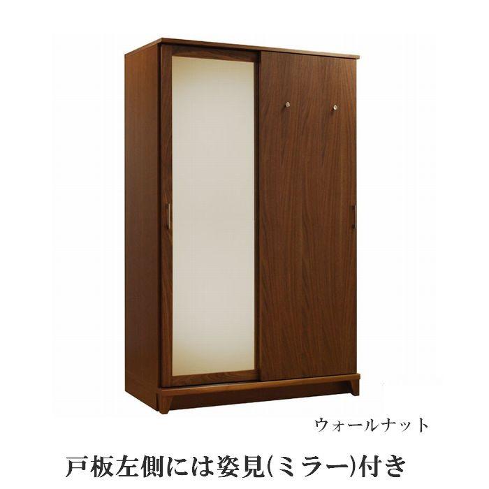 ワードロープ 洋服ダンス ミラー付き クローゼット 120 完成品 ワードロープ 洋服ダンス ミラー付き クローゼット 120 完成品