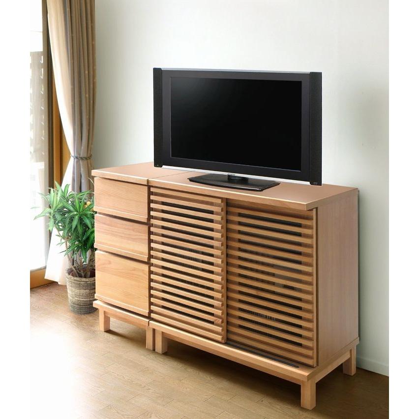 チェスト 40 3段 スリム 日本製 完成品 木製 おしゃれ リビング収納 大川の家具 送料無料