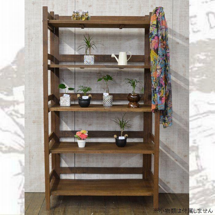 パリの雑貨屋 F-110 オープンラック 幅：約75cm 飾り棚 購入 シェルフ  