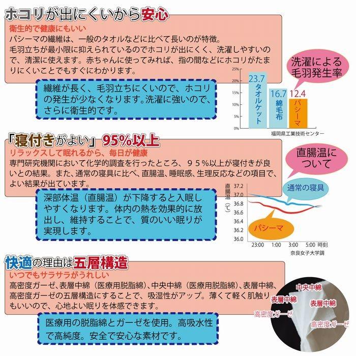 セット商品 パシーマパットシーツ（敷用） ダブル2個 ベッドシーツ 両面表：綿100％ 洗濯可 安全性国際規格をクリア｜habitz-mall｜04