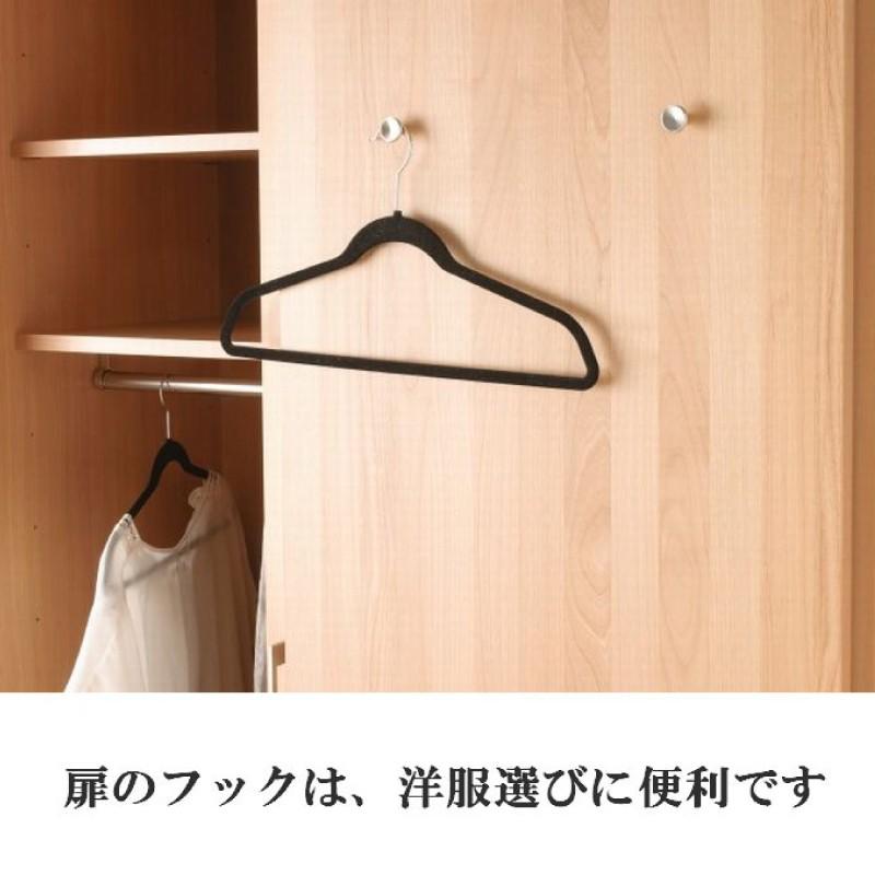 ワードロープ 洋服ダンス ミラー付き クローゼット 120 完成品 ワードロープ 洋服ダンス ミラー付き クローゼット 120 完成品