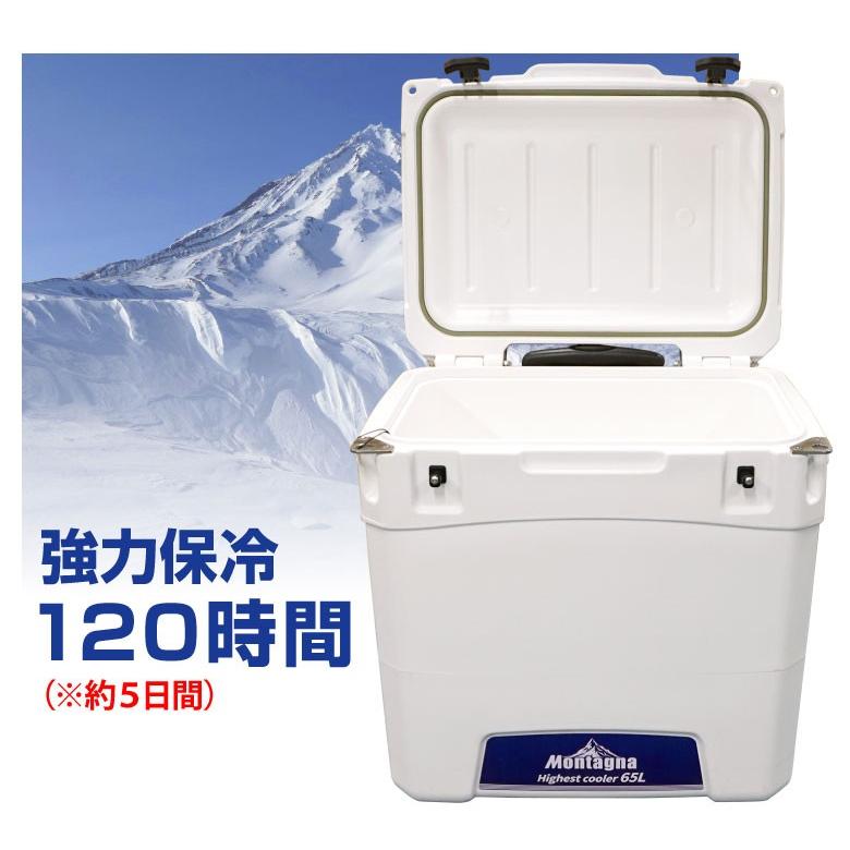 クーラーボックス 5日間保冷 65L 大型 大容量 ハードクーラー