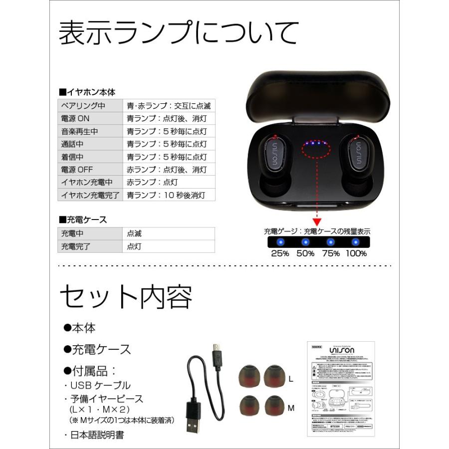 nw-A105 リカバリー済み　付属品イヤホン　保証書無し ワイヤレスイヤホン Bluetooth5.0 自動ペアリング 3.5時間再生 両耳