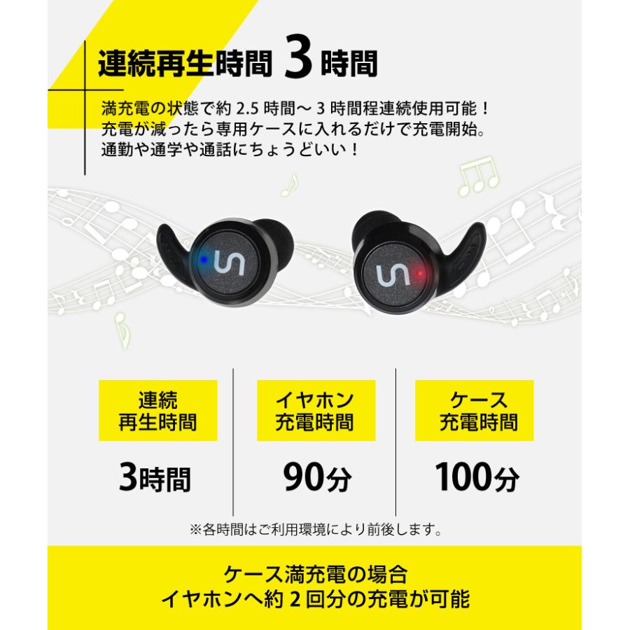 ワイヤレスイヤホン Bluetooth5 1 自動ペアリング イヤーフック付 Iphone Android 高音質 片耳 両耳 アンドロイド ホワイト ブラック イヤホン A0370 発掘市場 通販 Yahoo ショッピング