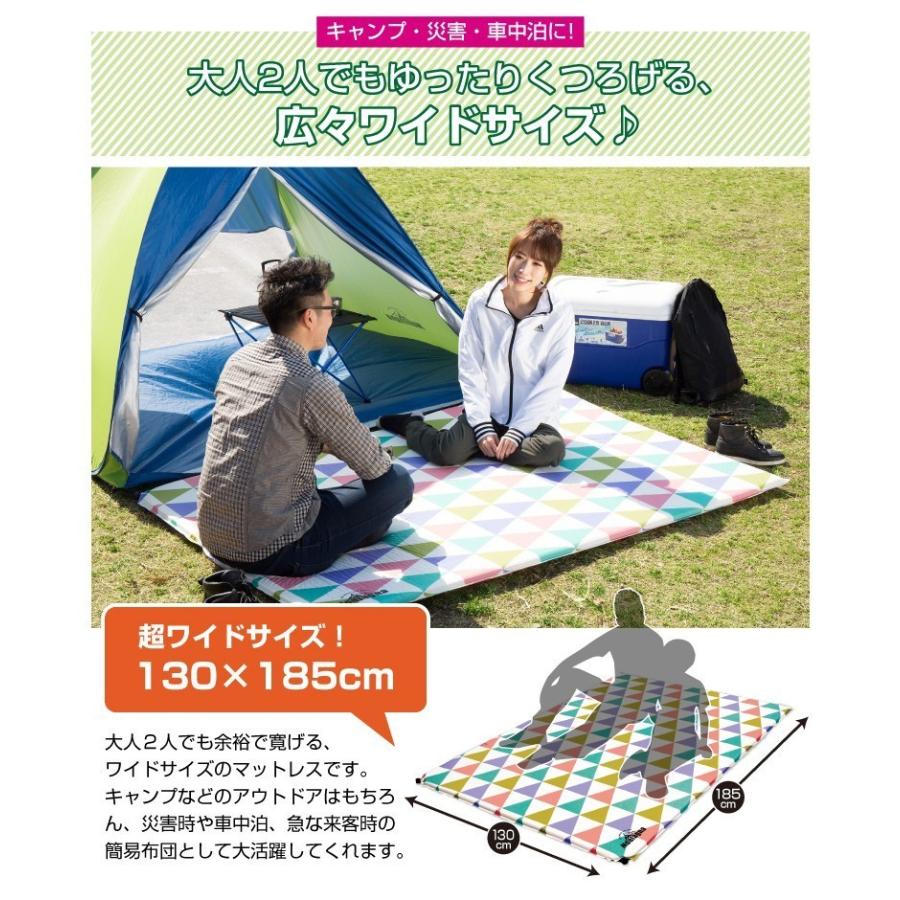2枚セット　自動膨張　スリーピング　エアー　マット 寝袋　キャンプ　防災 楽天市場】【最大10%OFFクーポン配布中】【2枚セット】キャンプ