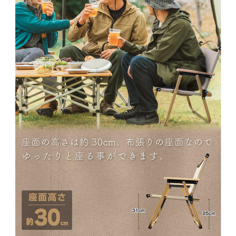 アウトドア チェア ローチェア アームチェア 椅子 イス ロータイプ